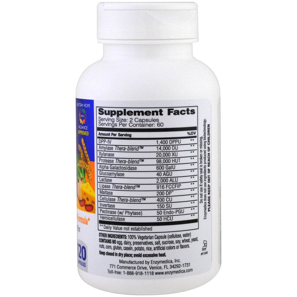 Enzymedica, Digest Spectrum, 120 Capsules