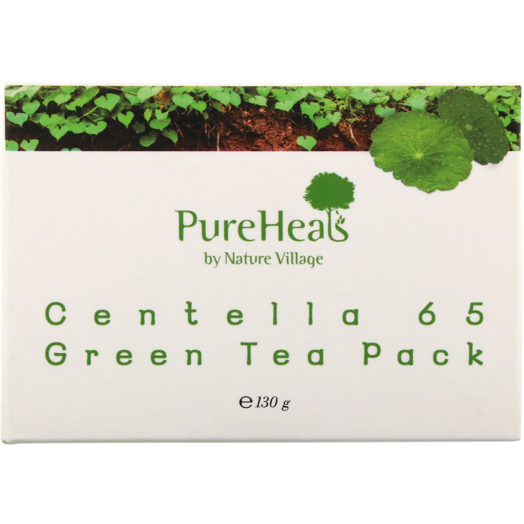 PureHeals, Centella 65 Green Tea Pack, 4.59 oz (130 g)