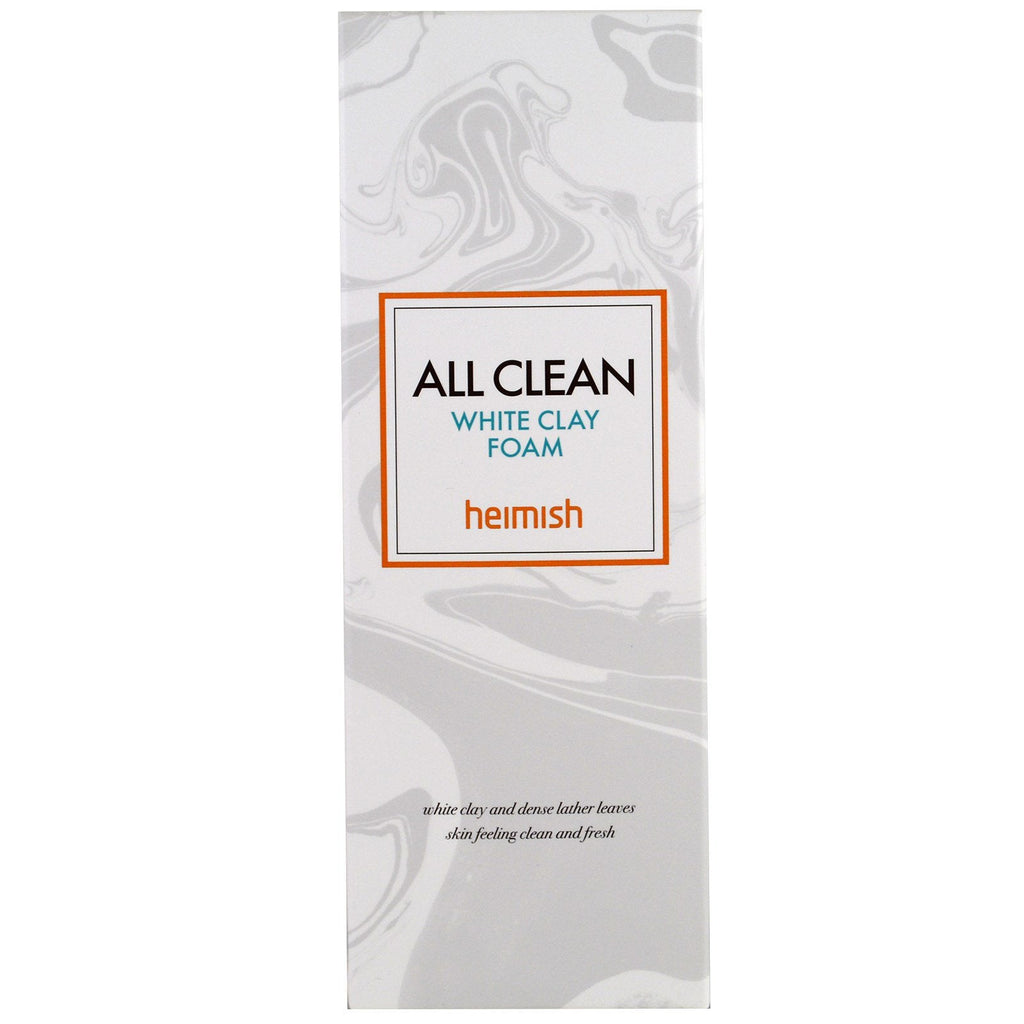 Heimish, All Clean, White Clay Foam, 150 g