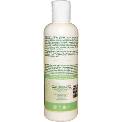 Herbatint, Royal Cream Conditioner, Aloe Vera, Jojoba Oil, Wheat, 8.79 fl oz (260 ml)