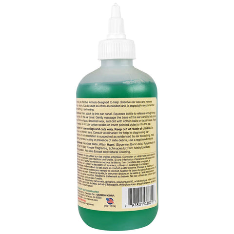 NaturVet, Ear Wash Plus Tea Tree Oil, Baby Powder Scent, 8 fl oz (236 ml)