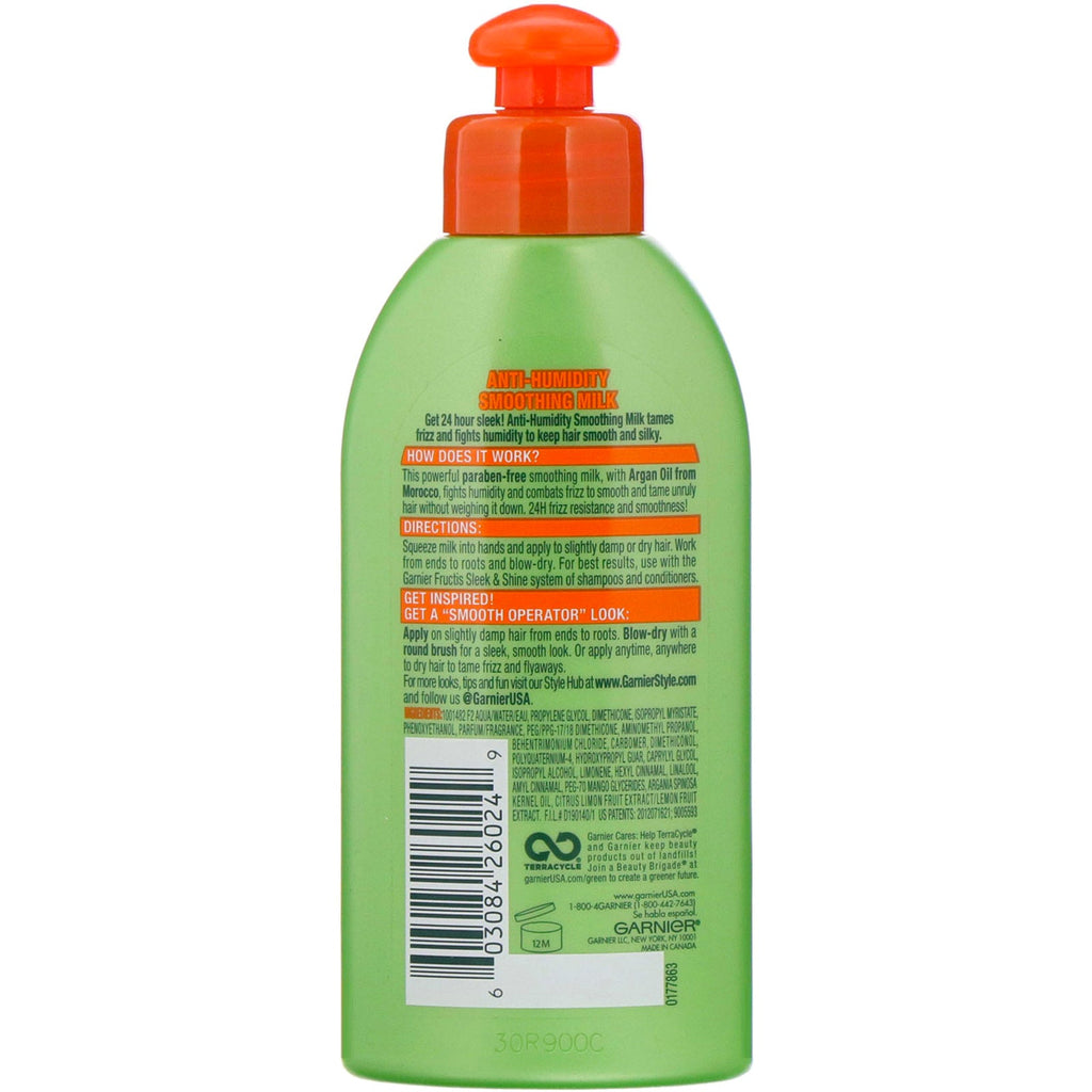 Garnier, Fructis, Anti-Humidity, Smoothing Milk, 5.1 fl oz (150 ml)