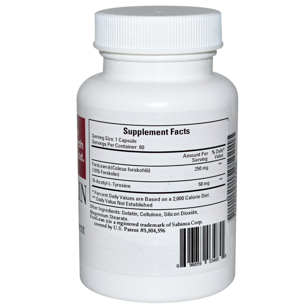 Cardiovascular Research, Forskolin, 60 Capsules