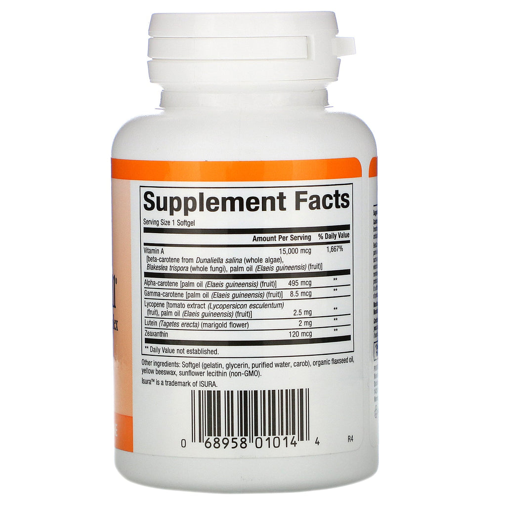 Natural Factors, BetaCareAll, 15,000 mcg, 90 Softgels