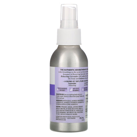 Aura Cacia, Aromatherapy Room & Body Mist, Relaxing Lavender, 4 fl oz (118 ml)