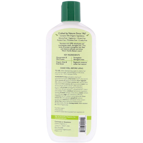 Aubrey s, GPB, Balancing Protein Conditioner, Normal Hair, Vanilla Balsam, 11 fl oz (325 ml)