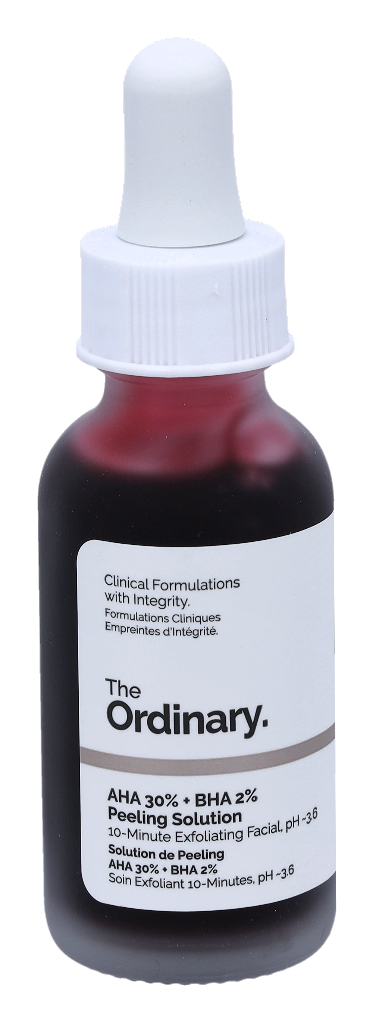 Den almindelige AHA 30% + BHA 2% Peeling Solution 30 ml