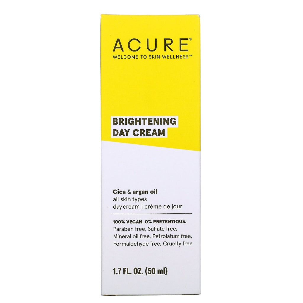 Acure, Brightening Day Cream, 1.7 fl oz (50 ml)