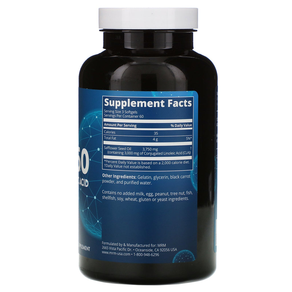 MRM, Nutrition, CLA 1250, 180 Softgels