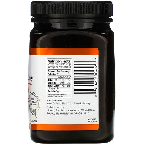 Manuka Doctor, Manuka Honey Multifloral, MGO 35+, 17.6 oz (500 g)