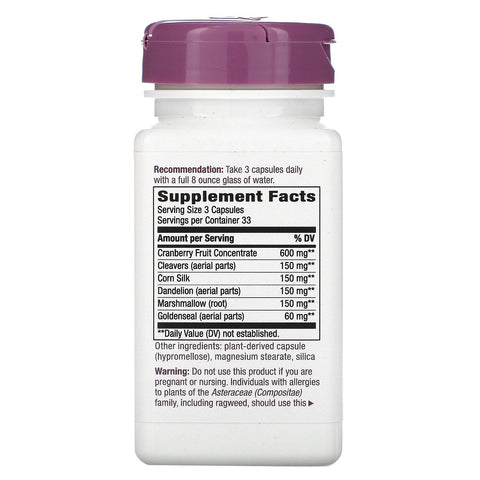 Nature's Way, Urinary with Cranberry, 100 Vegan Capsules