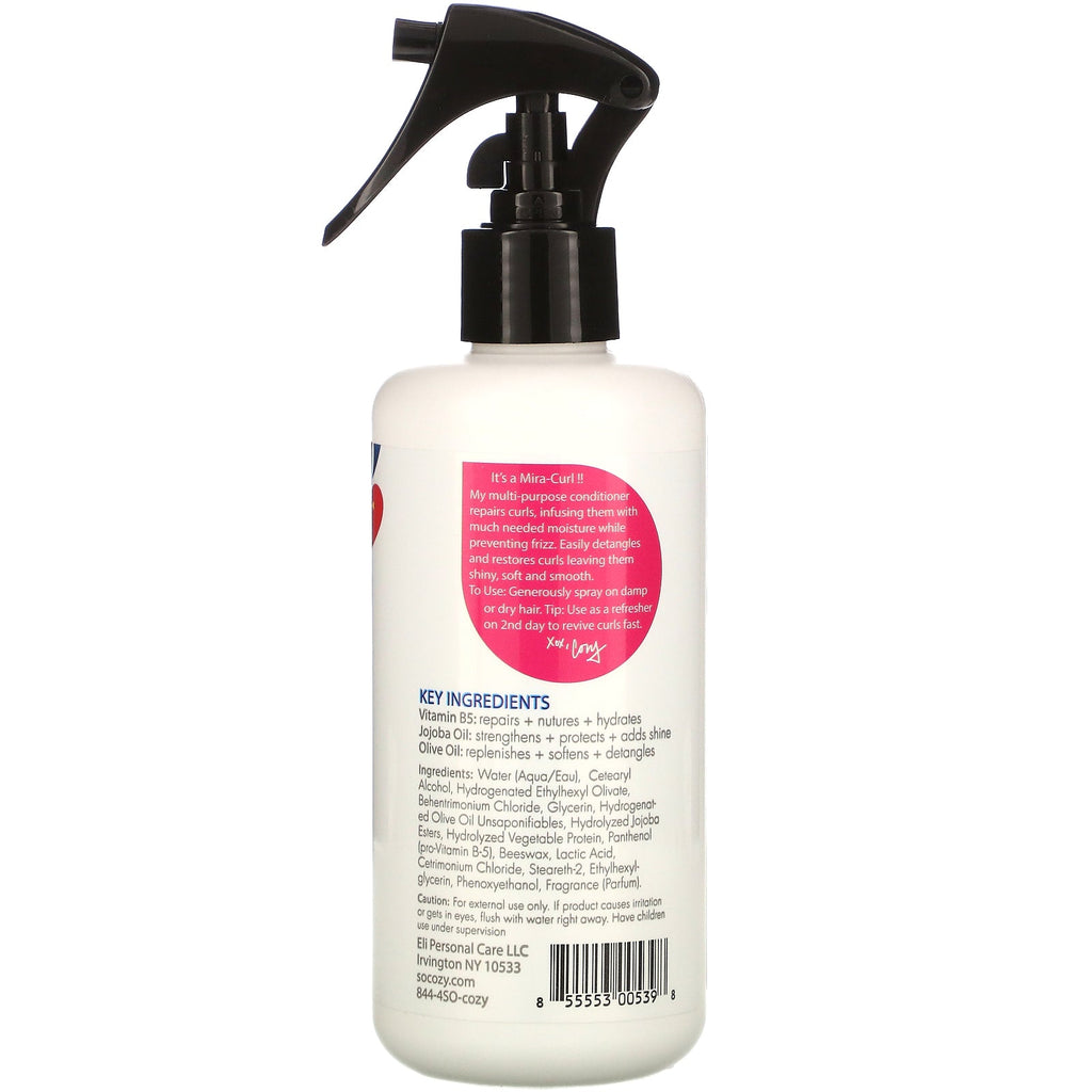 SoCozy, Kids, Curl Leave-in Conditioner + Therapy,  8 fl oz (237 ml)