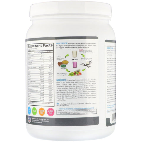 Lean & Pure, Pure Smoothie CLA Shake, Naturally Flavored, 16.9 oz (480 g)