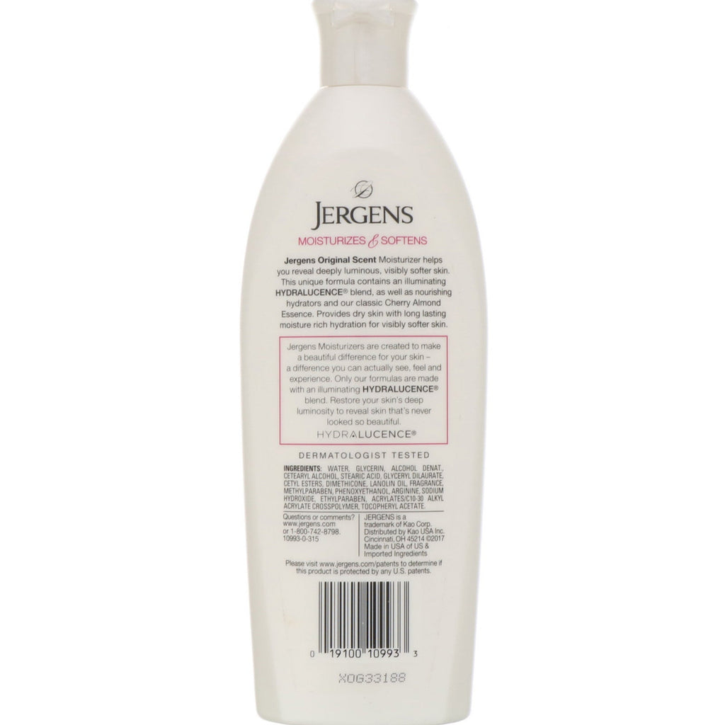 Jergens, Original Scent, Dry Skin Moisturizer, 10 fl oz (295 ml)