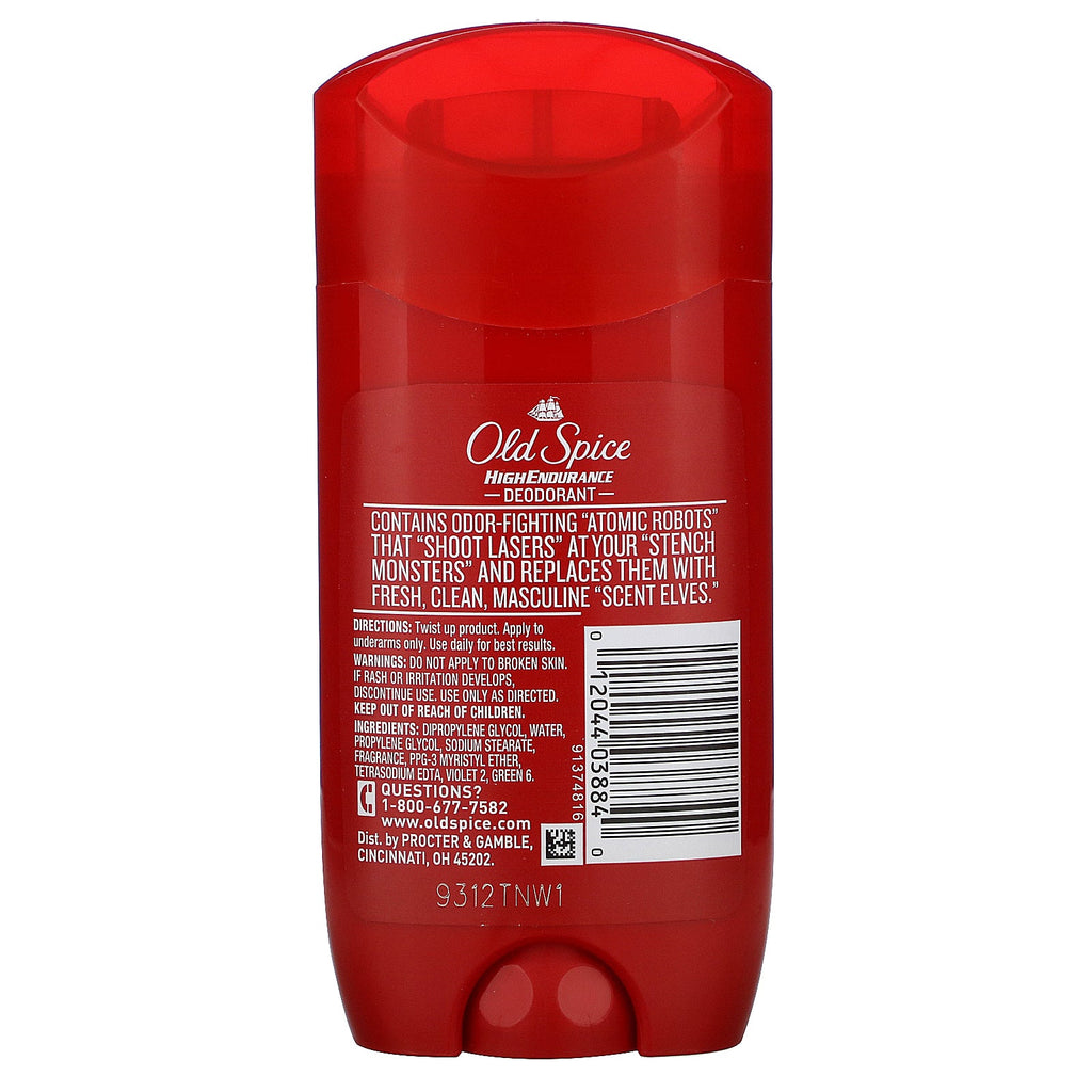 Old Spice, High Endurance, Deodorant, Fresh, 3 oz (85 g)