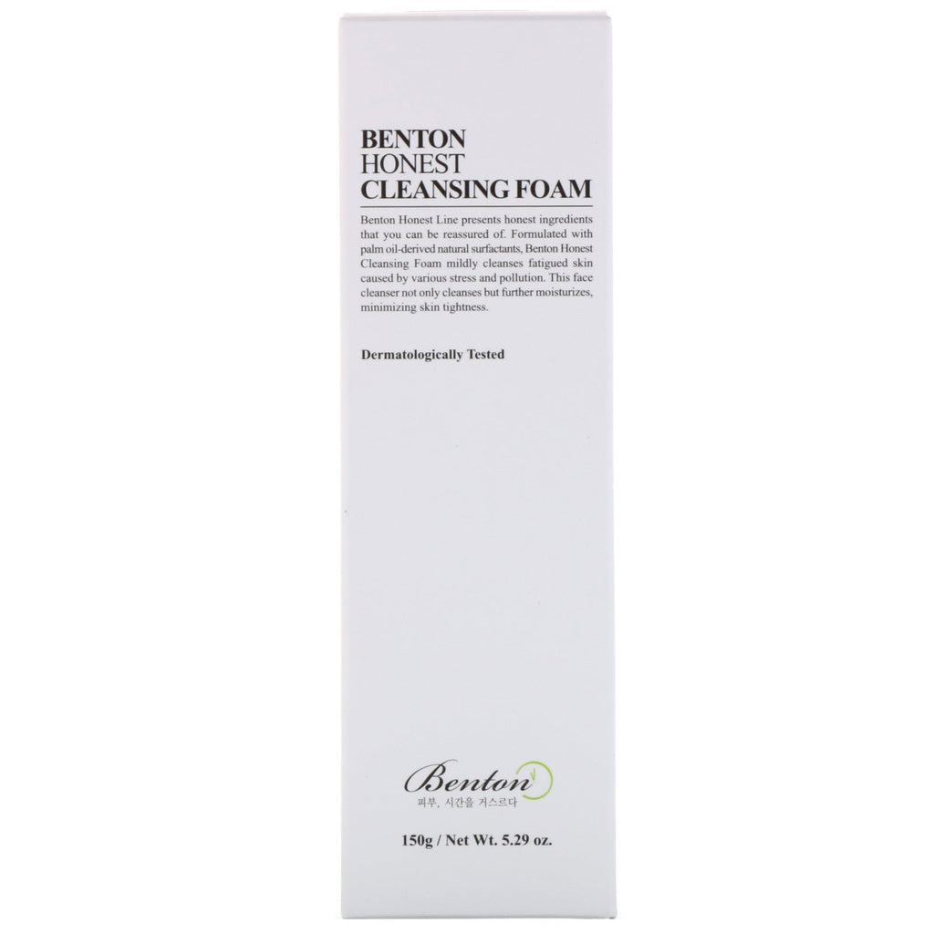 Benton, Honest Cleansing Foam, 150 g