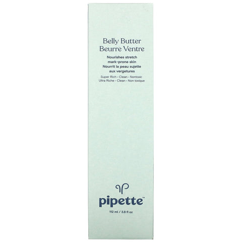 Pipette, Belly Butter, 3.8 fl oz (112 ml)