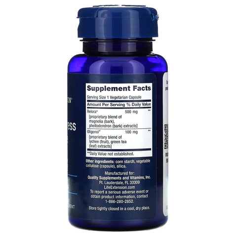 Life Extension, Cortisol-Stress Balance, 30 Vegetarian Capsules