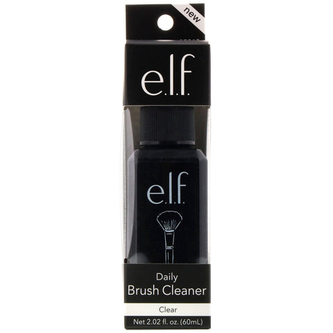 E.L.F., Daily Brush Cleaner, Clear, 2.02 fl oz (60 ml)