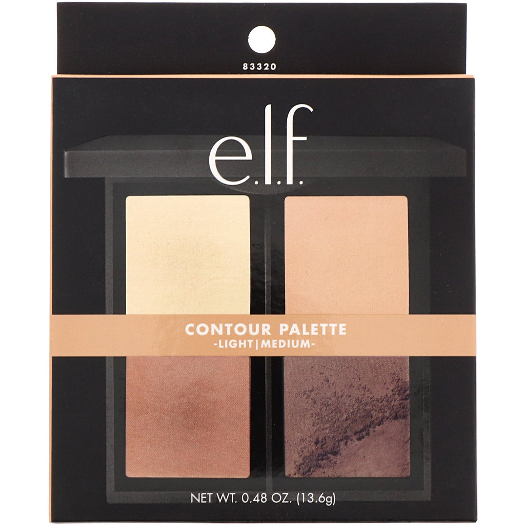 E.L.F., Contour Palette, 4 Shades, 0.56 oz (16 g)