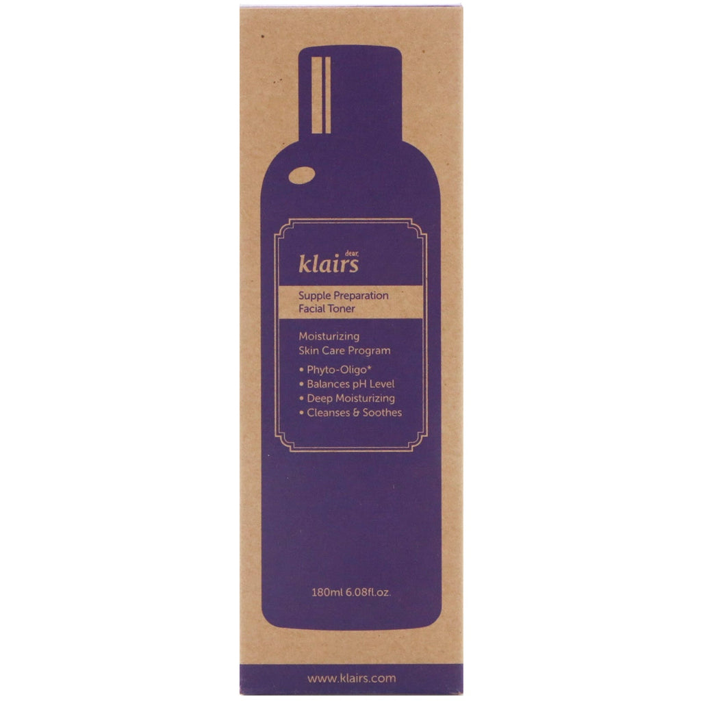 Dear, Klairs, Supple Preparation Facial Toner, 6.08 fl oz (180 ml)