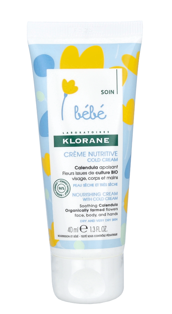 Klorane Bebe Crema Nutritiva - Crema Fría 40 ml