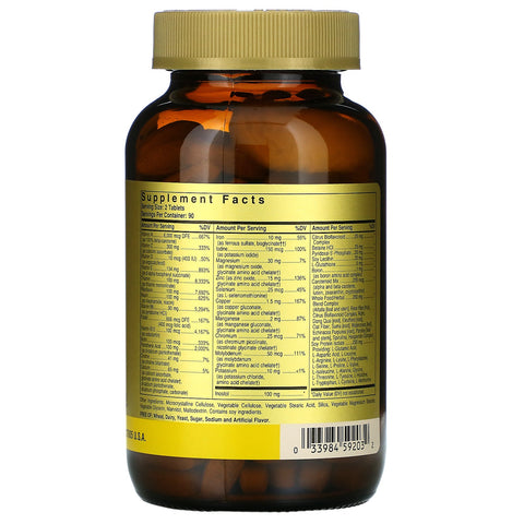 Solgar, Formula VM-2000, Multinutrient Formula, 180 Tablets