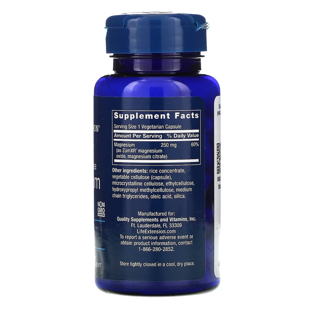 Life Extension, Extend-Release Magnesium, 60 Vegetarian Capsules