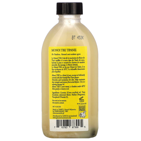 Monoi Tiare Tahiti, Coconut Oil, Tipanie (Plumeria) , 4 fl oz (120 ml)