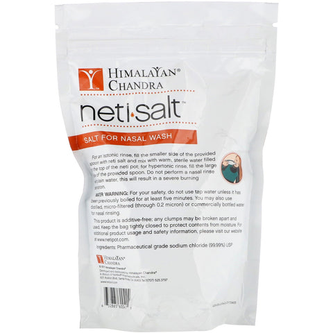 Himalayan Institute, Neti Salt, Salt for Nasal Wash, 1.5 lbs (680.3 g)