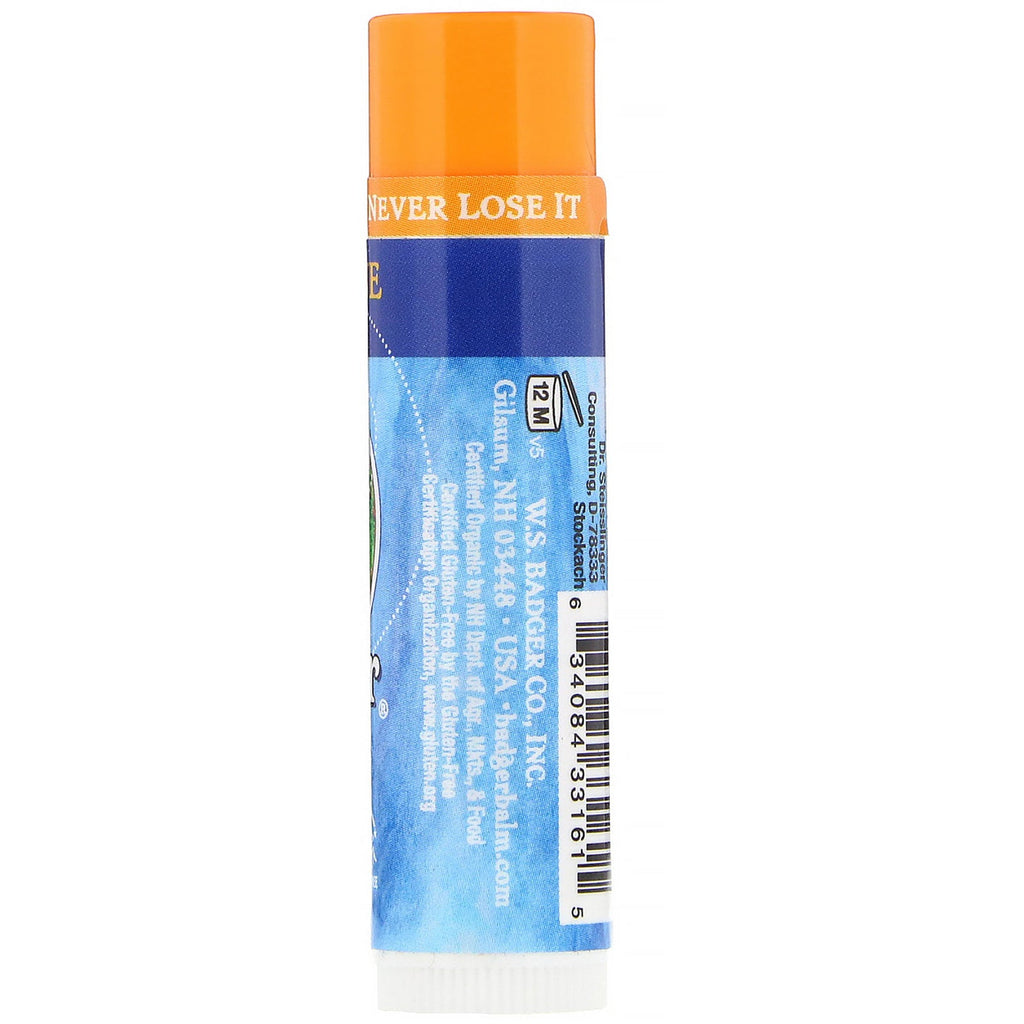 Badger Company, Lip Balm, Tangerine Breeze, .15 oz (4.2 g)