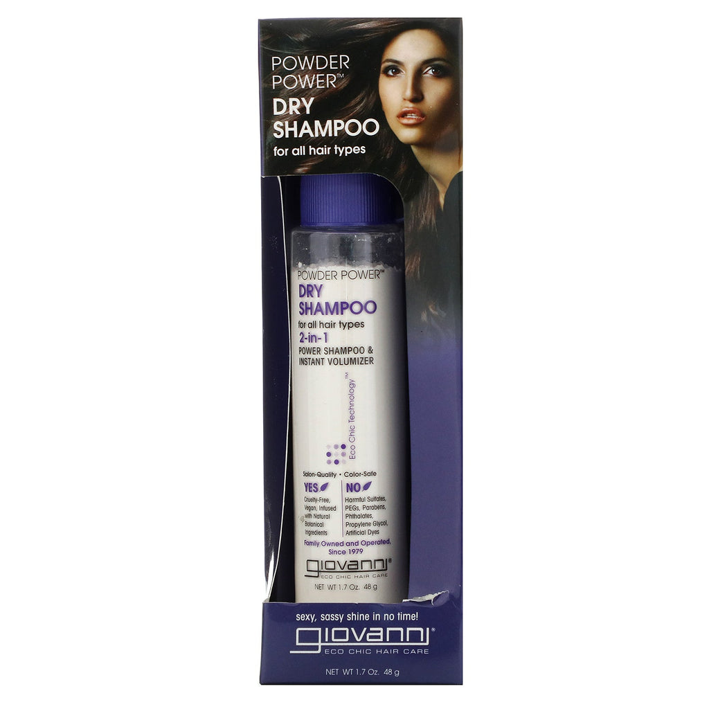 Giovanni, Eco Chic Hair Care, Powder Power Dry Shampoo, 1.7 oz (48 g)