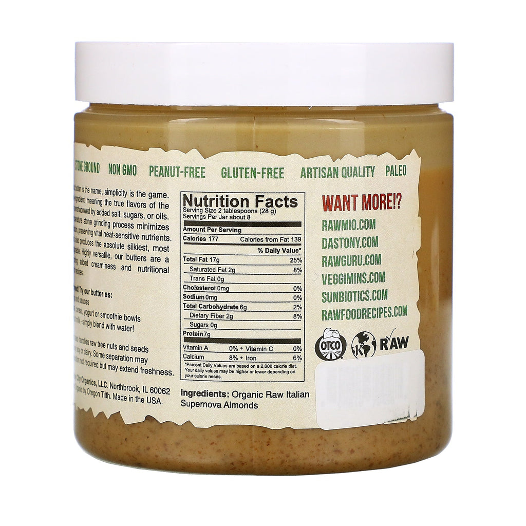 Dastony,  Almond Butter, 8 oz (227 g)