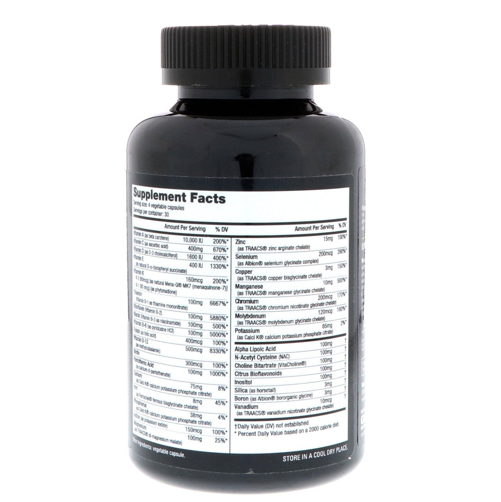 NutraBio Labs, MultiSport Men's Formula, 120 V-Caps