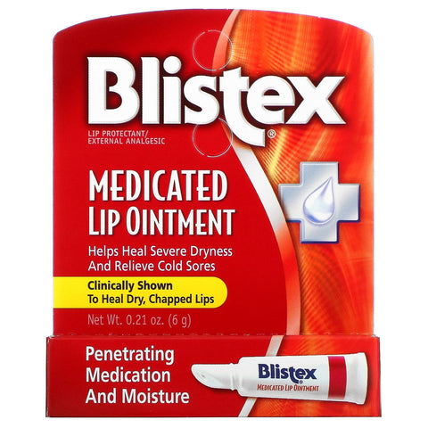 Blistex, Medicated Lip Ointment, .21 oz (6 g)