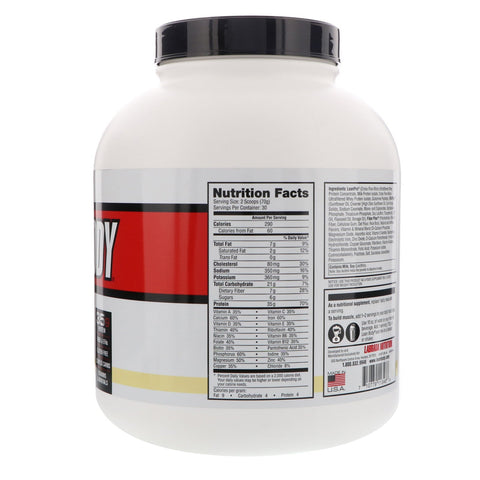 Labrada Nutrition, Lean Body, Hi-Protein Meal Replacement Shake, Vanilla, 4.63 lbs (2100 g)