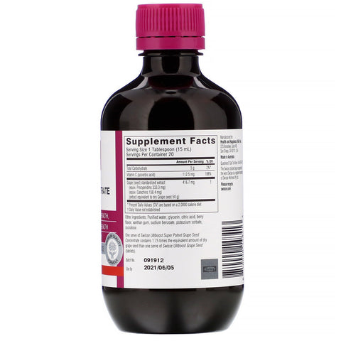 Swisse, Ultiboost, Super Potent Grape Seed Concentrate, 50,000 mg, 10.1 fl oz (300 ml)