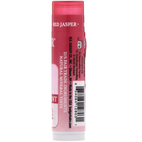 Badger Company, Mineral Lip Tint, Red Jasper, .15 oz (4.2 g)