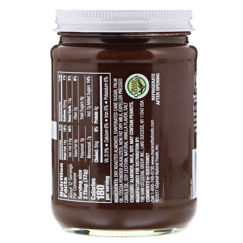 MaraNatha, Dark Chocolate Almond Butter, Creamy, 13 oz (368 g)