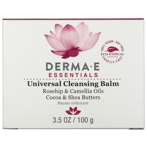 Derma E, Essentials, Universal Cleansing Balm, 3.5 oz (100 g)