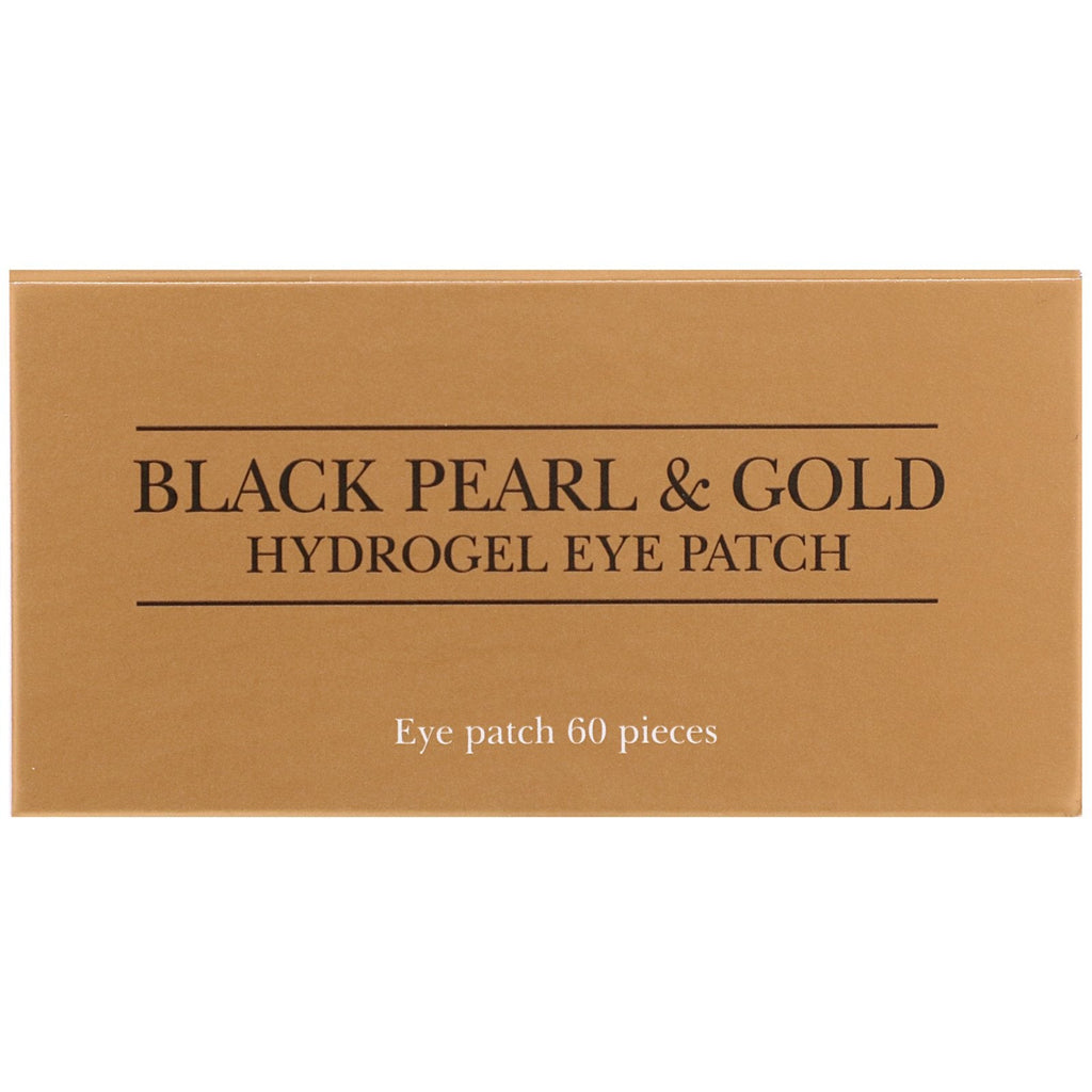 Petitfee, Black Pearl & Gold Hydrogel Eye Patch, 60 Patches