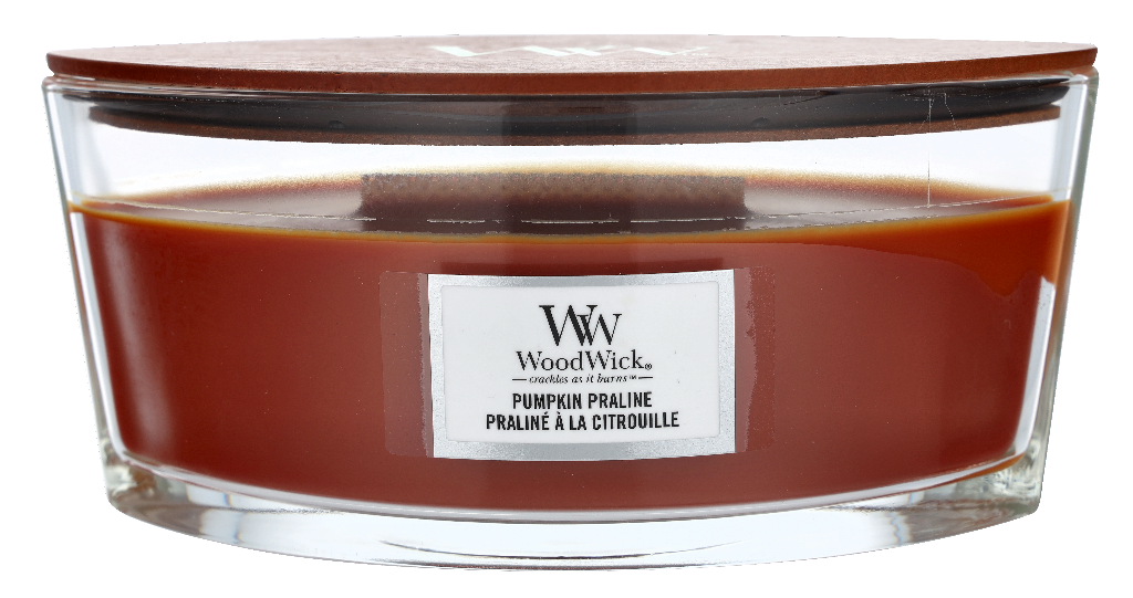 Woodwick Pumpkin Praline stearinlys 454 gr