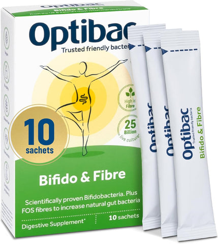 Optibac Probiotics Bifidobacteria & Fibre 10 sachet