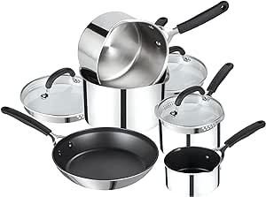 Prestige Everyday|Cookware Set |5pc| S/Steel |20,24cm