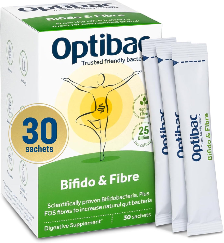 Optibac Probiotics Bifidobacteria & Fibre 30 sachet