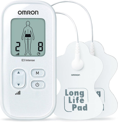 Omron TENS Electronic Pain Reliever | Silver | 6 Presets