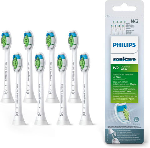 Philips Sonicare Brush Head | 8 Heads | W2 OptimalWhite