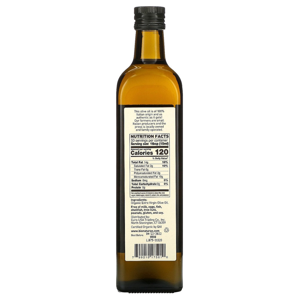 Bionaturae,  Extra Virgin Olive Oil, 25.4 fl oz (750 ml)