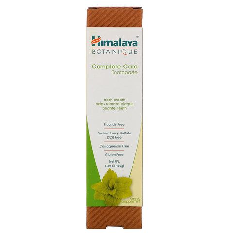 Himalaya, Botanique, Complete Care Toothpaste, Simply Peppermint, 5.29 oz (150 g)