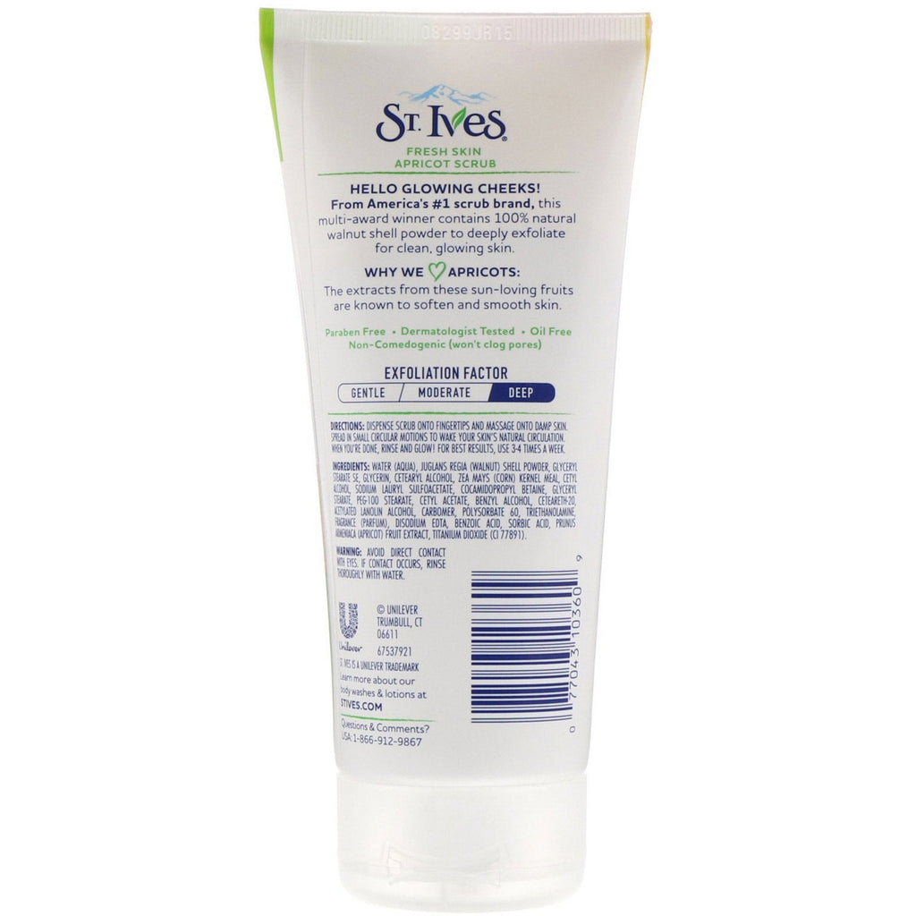 St. Ives, Fresh Skin Apricot Scrub, 6 oz (170 g)